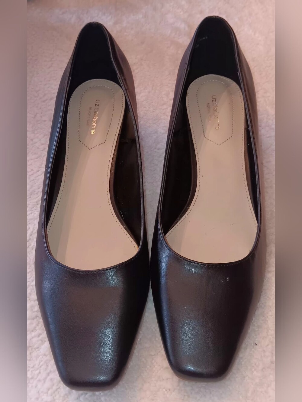 Liz Claiborne Black Two Inch Heels